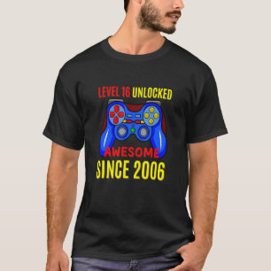 Camiseta Celebração Do 16.º Aniversário
