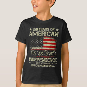Camiseta Celebração do 250º Aniversário Americano 250 Anos 