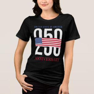Camiseta Celebração do 250º Aniversário da América