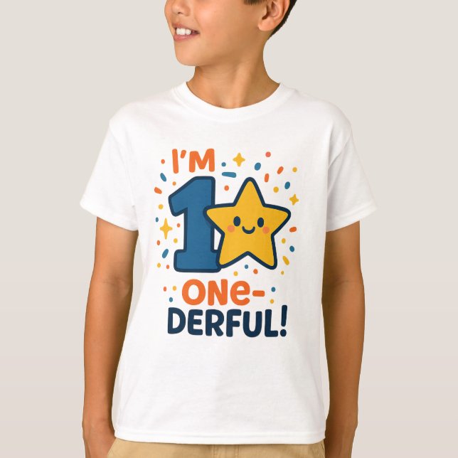 Camiseta celebração do aniversário de criança (Frente)