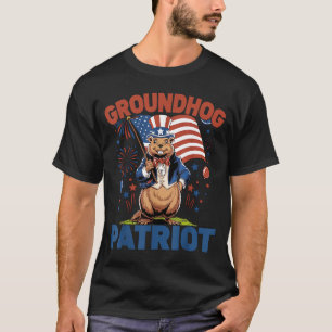 Camiseta Celebração do Dia 4 de Julho da Bandeira Americana