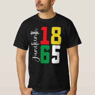 Camiseta Celebração do Dia da Liberdade Juneteenth História