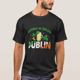 Camiseta Celebração do Dia de São Patrício em Dublin Irland