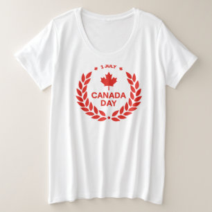 Camiseta Celebração do Dia do Canadá-24658