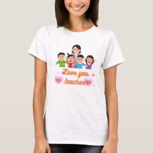 Camiseta Celebração do Dia do Professor na Sala de Aula
