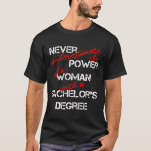 Camiseta Celebração do Diploma de Graduação de solteiros
