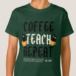 Camiseta Celebração do Melhor Professor do Mundo do Jardim
