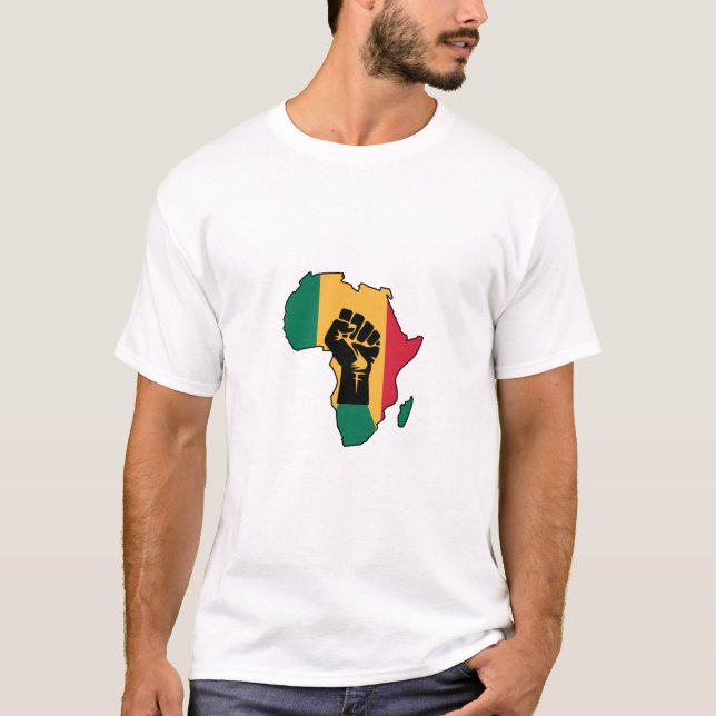 Camiseta Celebração do Mês da História Negra (Frente)