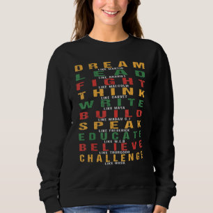 Camiseta Celebração do Mês da História Negra Afro-Americana