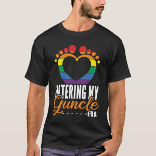 Camiseta Celebração do Orgulho LGBT entrando na minha era