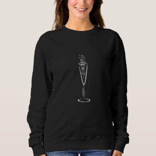 Camiseta Celebração do Vinatge Champagne