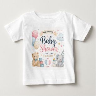 Camiseta Celebração Doce de Chuveiro de Bebê