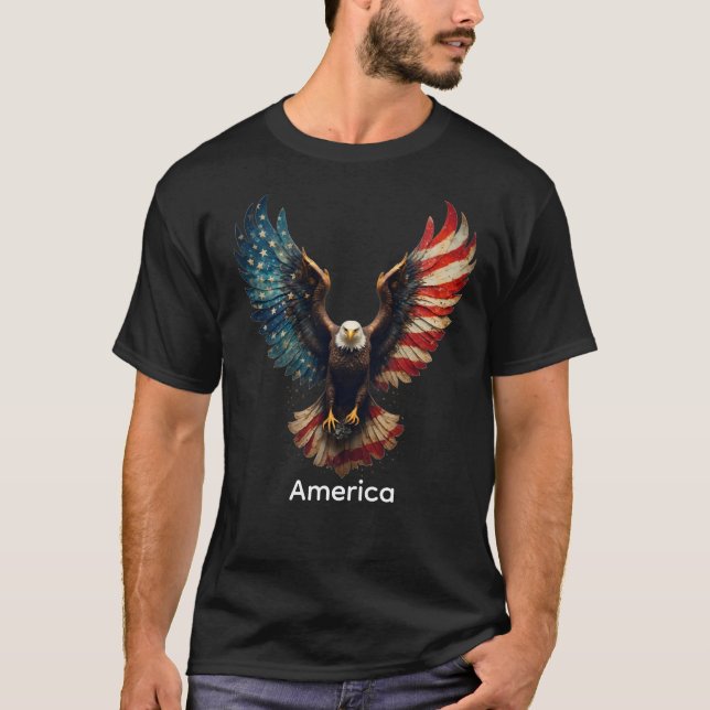 Camiseta Celebração dos 250 Anos da América (Frente)