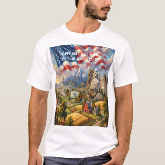 Camiseta Celebração dos 250 Anos do Sesquicentenário da Amé