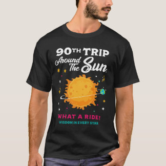 Camiseta Celebração dos 90 Anos ao Redor do Sol