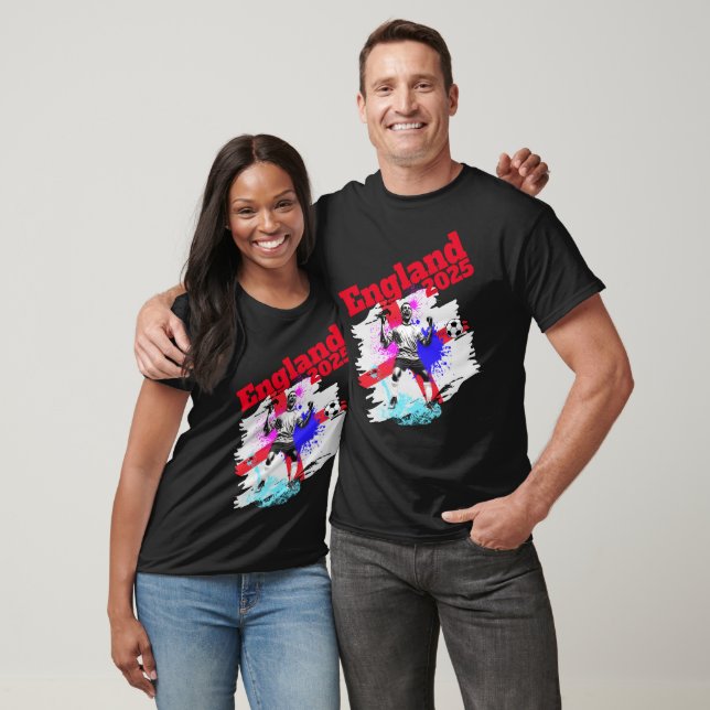 Camiseta Celebração dos Objetivos do Futebol na Inglaterra  (Unissex)