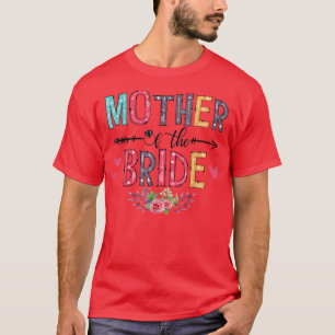 Camiseta Celebração engraçada de casamento da mãe da noiva 