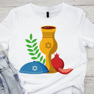 Camiseta Celebração Festiva Yom Kippur