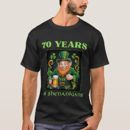 Camiseta Celebração Humorística do 70º Aniversário do São P