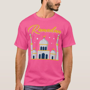 Camiseta Celebração Islâmica Mesquita Muçulmana Festa Ra