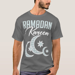 Camiseta Celebração Islâmica Muçulmana de Ramadan Kareem