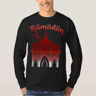 Camiseta Celebração Islâmica, Muçulmana em jejum islâmico R