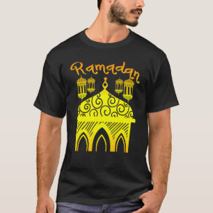Camiseta Celebração Islâmica Muçulmana Que Prolonga o Islã 