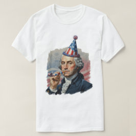 Camiseta Celebração Patriótica Divertida do Dia 4 de Julho