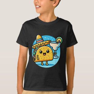 Camiseta Celebração Taco Margarita Comida Esportiva Mexican
