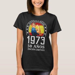 Camiseta Celebración Cumpleaños Mujer Española Edic