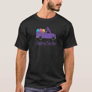Camiseta Celebrações de Férias de Páscoa Coelhos Ovos Galin