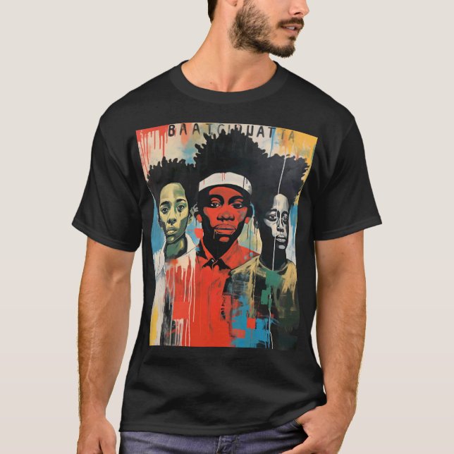 Camiseta Celebrações do Mês da História Negra. (Frente)
