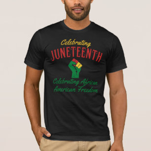 Camiseta Celebrando a Décima Junta da Liberdade Americana A