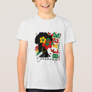 Camiseta Celebrando a História Negra Cultura Excelência Afr
