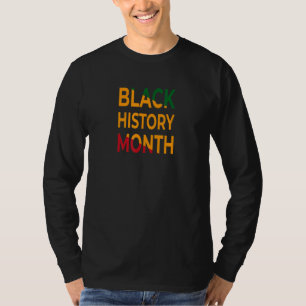 Camiseta Celebrando a História Negra Mês da América African