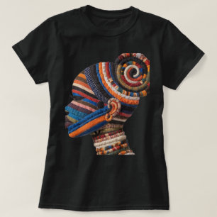 Camiseta Celebrando Mulheres Negras Coloridas