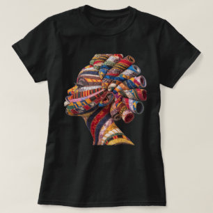 Camiseta Celebrando Mulheres Negras Coloridas