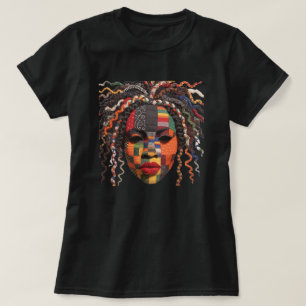 Camiseta Celebrando Mulheres Negras Coloridas