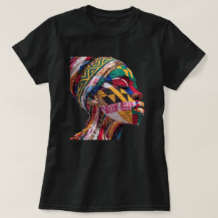 Camiseta Celebrando Mulheres Negras Coloridas