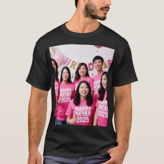 Camiseta Celebrando o Ano Novo Juntos