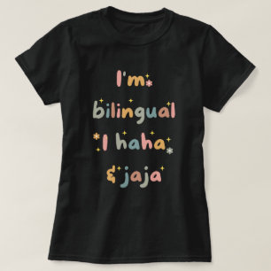 Camiseta Celebrando o Mês da Herança Hispânica Espanhol, En