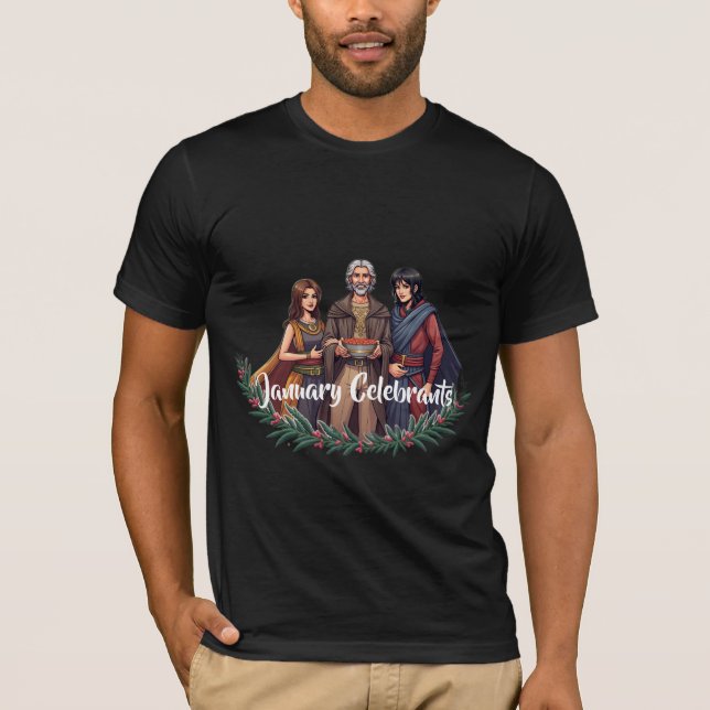 Camiseta Celebrante de Janeiro (Frente)