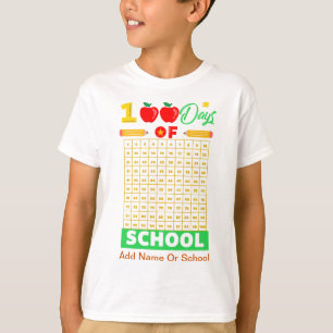 Camiseta Celebrar 100 Dias de Escola com Divertimento