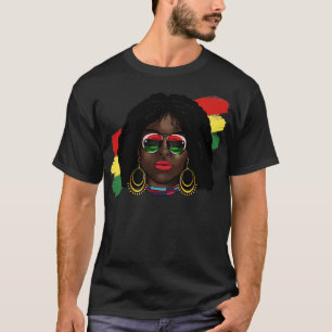 Camiseta Celebrar 18 de junho de 1865 Liberdade Afro-Americ