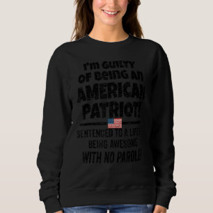 Camiseta Celebrar A Bandeira Americana Culpada De Ser Ameri