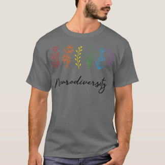 Camiseta Celebrar a consciência sobre a diversidade no auti