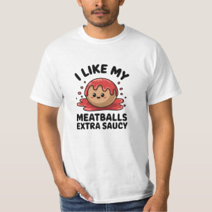 Camiseta Celebrar a cozinha italiana com Designs de Meatbal