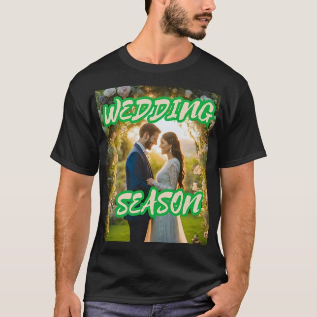 Camiseta Celebrar a Época do Casamento (Frente)