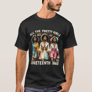 Camiseta Celebrar a liberdade de celebrar mulheres negras J