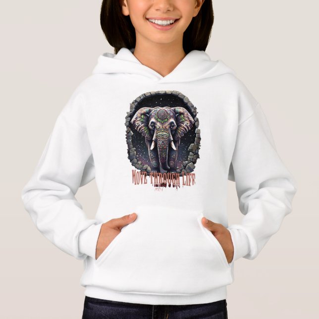 Camiseta Celebrar a Majestade do Elefante (Frente)